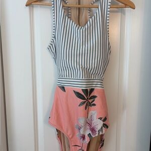 Albion Fit Island Fever Castaway One-Piece Swimsuit